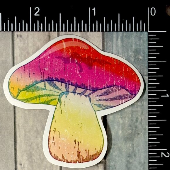🌀10/$10🌀 Magic Mushroom Waterproof Sticker Decal - Picture 1 of 1